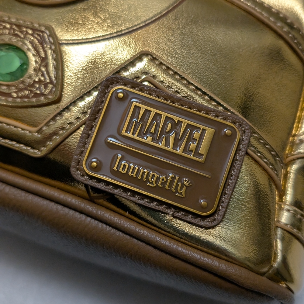NWT Loungefly Marvel Thanos Infinity Stones Backpack - Picture 2 of 9